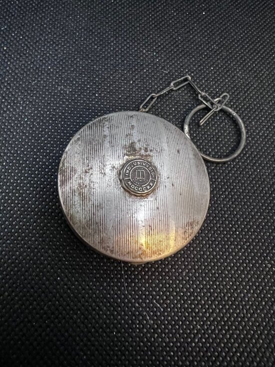 Indiana University Accessories - Indiana University Make up Compact 1820 Sterling Emblem Silver Plate